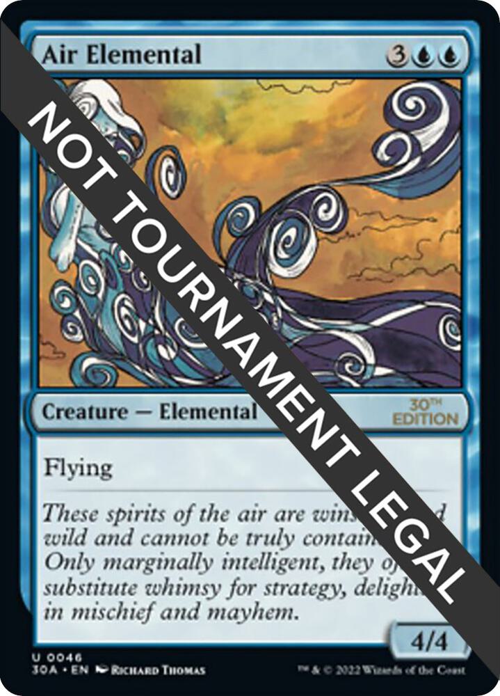 Air Elemental 46 (30th Anniversary Edition)  | Good Games Adelaide SA