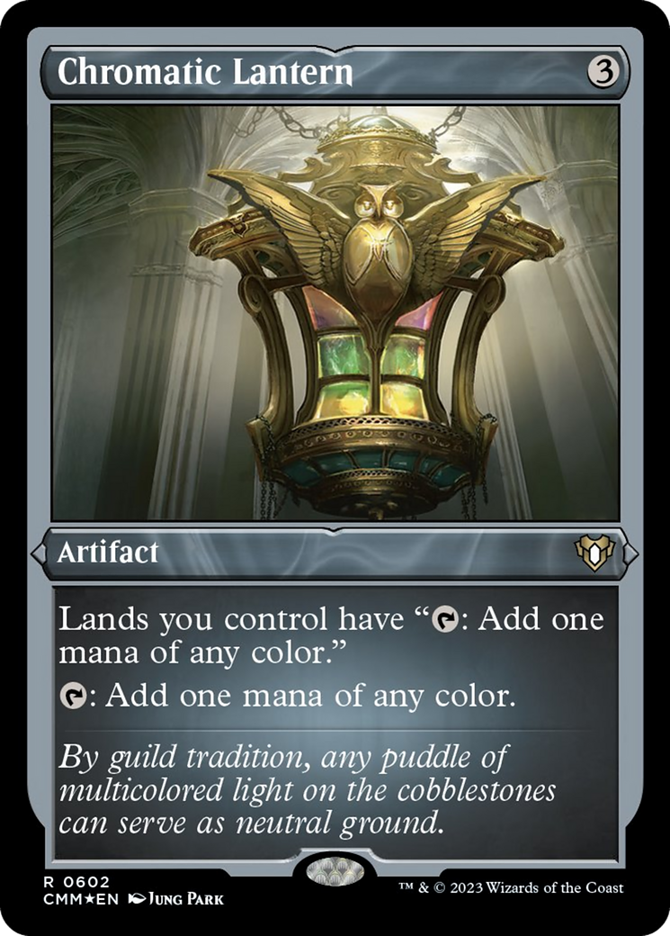 Chromatic Lantern (Foil Etched) [Commander Masters] | Good Games Adelaide SA