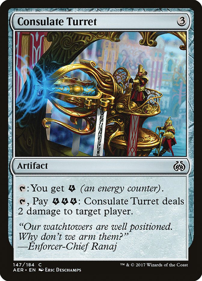 Consulate Turret 147 (Aether Revolt)  | Good Games Adelaide SA