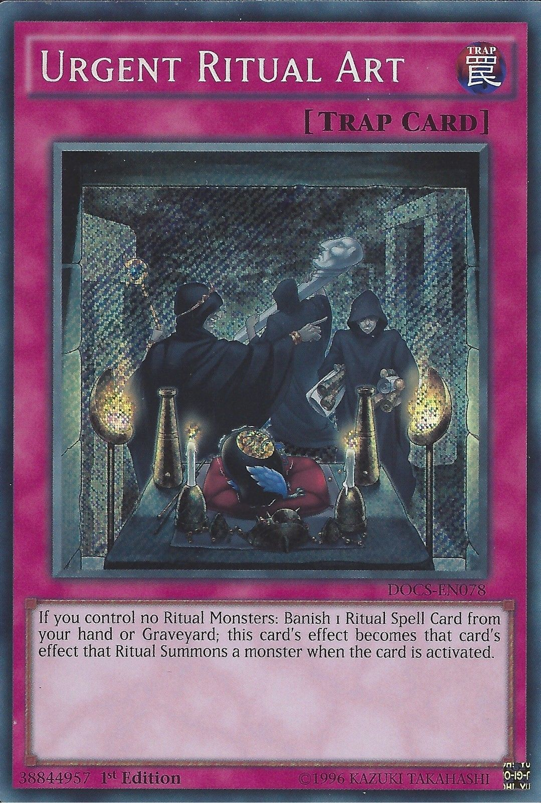 Urgent Ritual Art [DOCS-EN078] Secret Rare | Good Games Adelaide SA