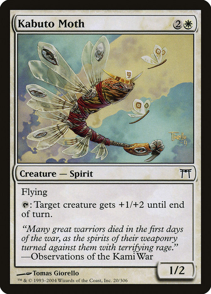 Kabuto Moth 20 (Champions of Kamigawa)  - Foil | Good Games Adelaide SA