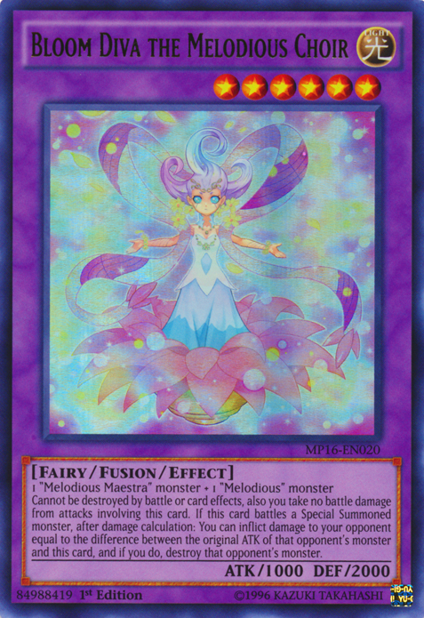 Bloom Diva the Melodious Choir [MP16-EN020] Ultra Rare | Good Games Adelaide SA