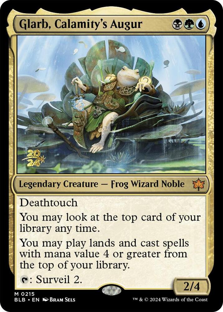 Glarb Calamitys Augur 215 (Prerelease Cards)  - Foil | Good Games Adelaide SA