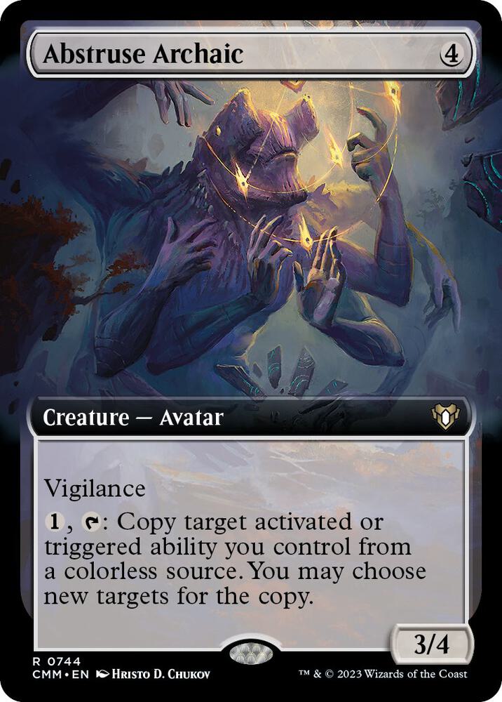 Abstruse Archaic 744 (Commander Masters)  - Foil | Good Games Adelaide SA