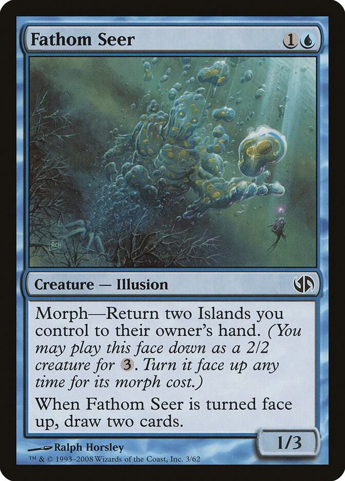 Fathom Seer 3 (Duel Decks: Jace vs. Chandra)  | Good Games Adelaide SA