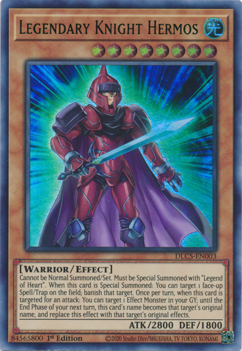 Legendary Knight Hermos (Green) [DLCS-EN003] Ultra Rare | Good Games Adelaide SA