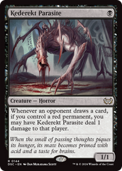 Kederekt Parasite [Duskmourn: House of Horror Commander] | Good Games Adelaide SA