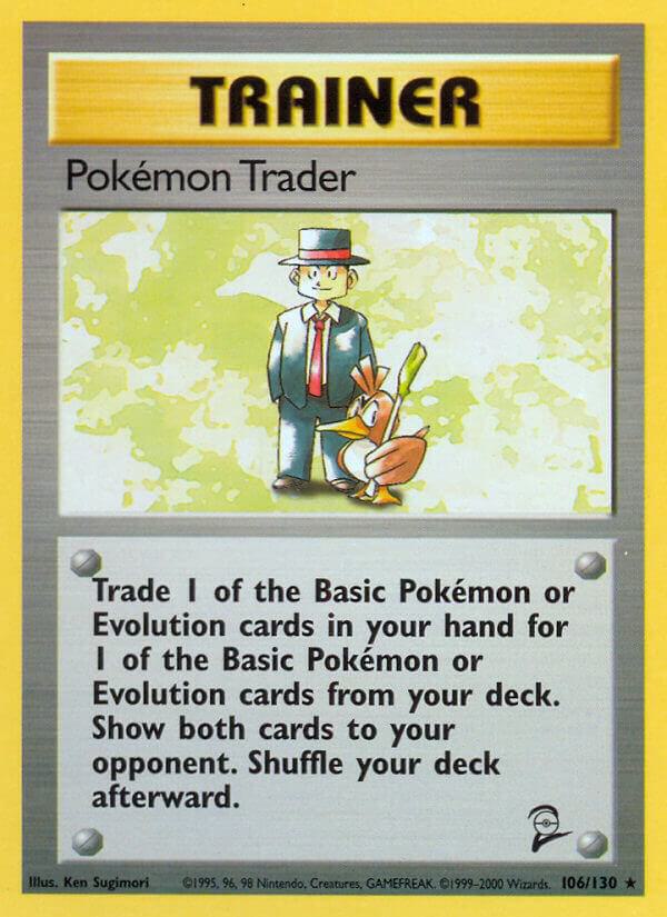 Pokemon Trader 106/130 (Base Set 2)  | Good Games Adelaide SA
