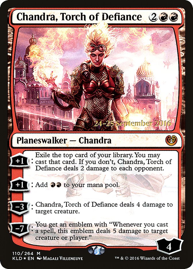 Chandra, Torch of Defiance [Kaladesh Promos] | Good Games Adelaide SA