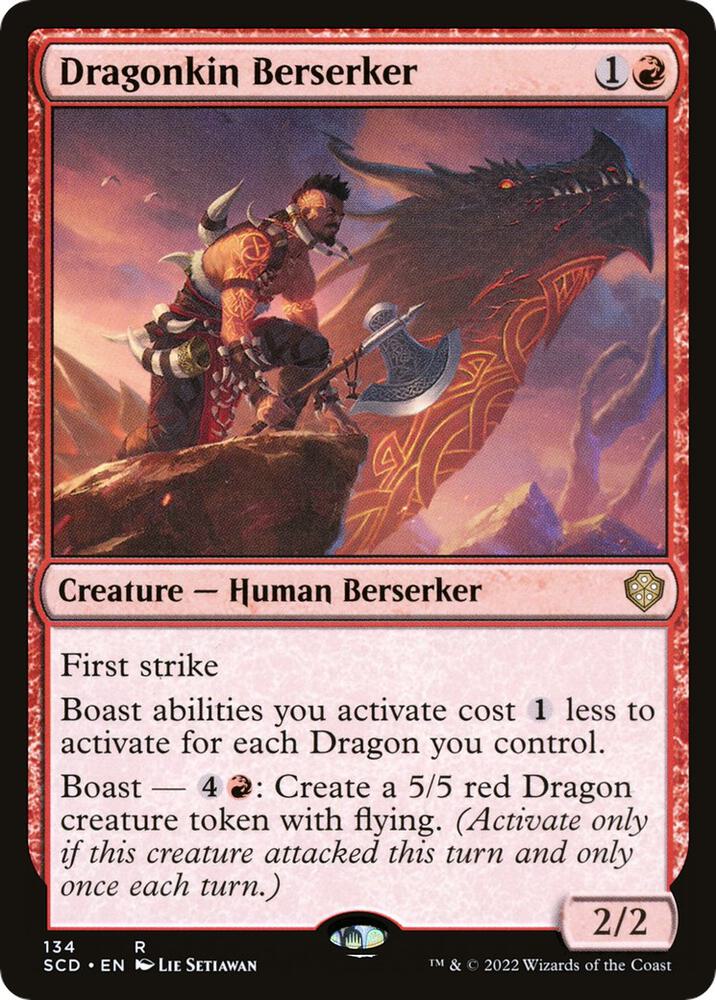 Dragonkin Berserker 134 (Starter Commander Decks)  | Good Games Adelaide SA