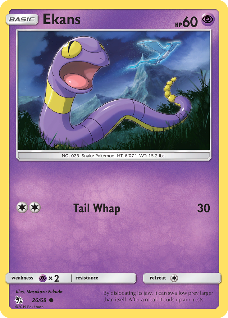 Ekans (26/68) [Sun & Moon: Hidden Fates] | Good Games Adelaide SA