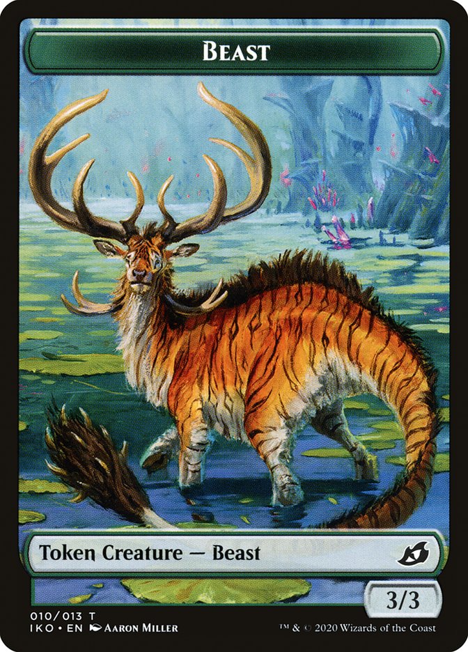 Beast Token [Ikoria: Lair of Behemoths] | Good Games Adelaide SA