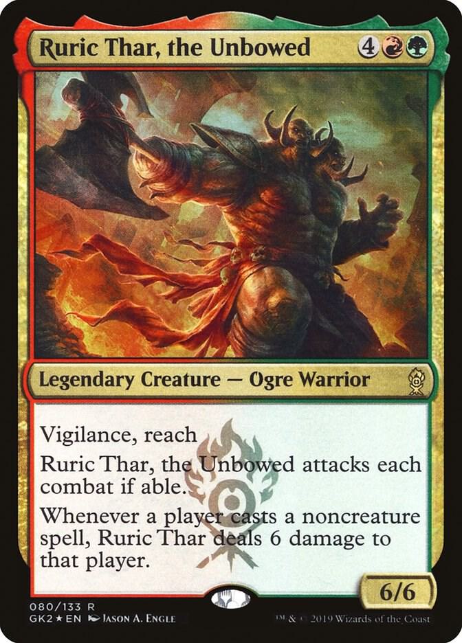 Ruric Thar, the Unbowed 80 (Ravnica Allegiance: Guild Kits)  - Foil | Good Games Adelaide SA