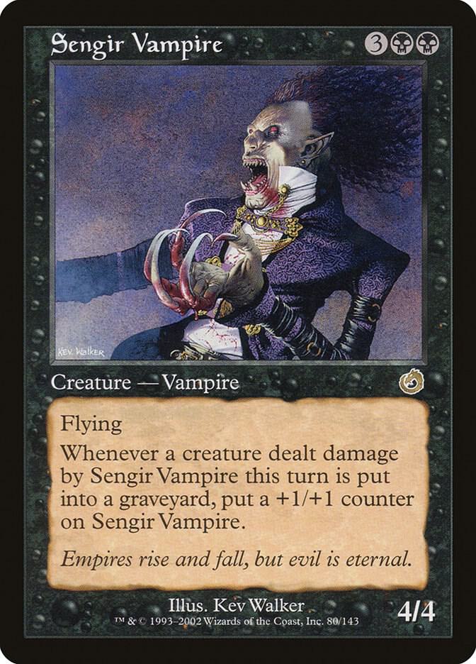 Sengir Vampire 80/143 (Torment)  - Foil | Good Games Adelaide SA