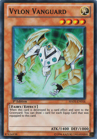 Vylon Vanguard [HA05-EN016] Super Rare | Good Games Adelaide SA