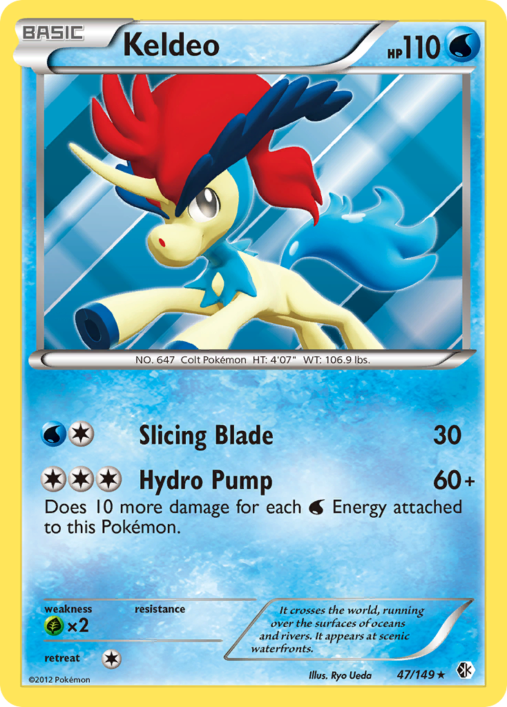Keldeo (47/149) [Black & White: Boundaries Crossed] | Good Games Adelaide SA