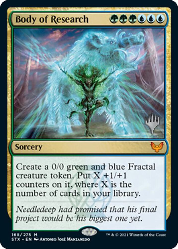 Body of Research 168 (Promo Pack: Strixhaven)  - Foil | Good Games Adelaide SA
