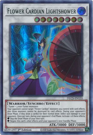 Flower Cardian Lightshower (Green) [DLCS-EN135] Ultra Rare | Good Games Adelaide SA
