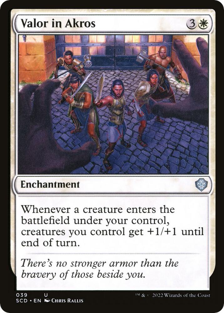Valor in Akros 39 (Starter Commander Decks)  | Good Games Adelaide SA