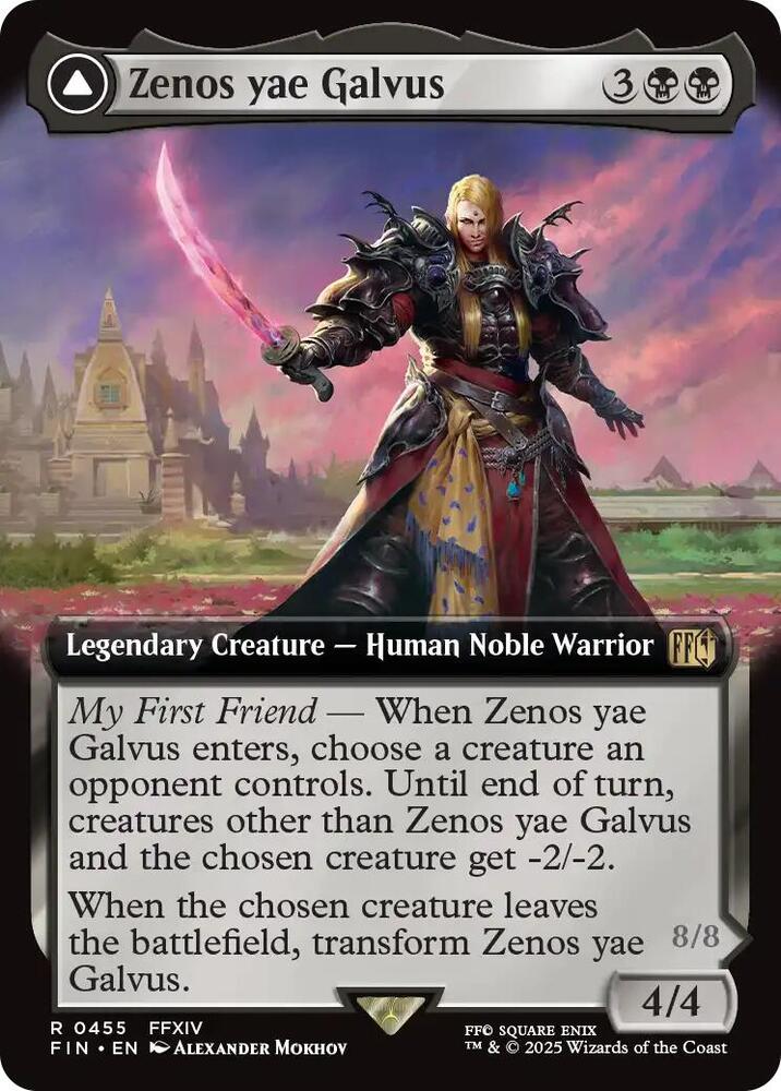 Zenos yae Galvus // Shinryu, Transcendent Rival 455 (FINAL FANTASY)  | Good Games Adelaide SA