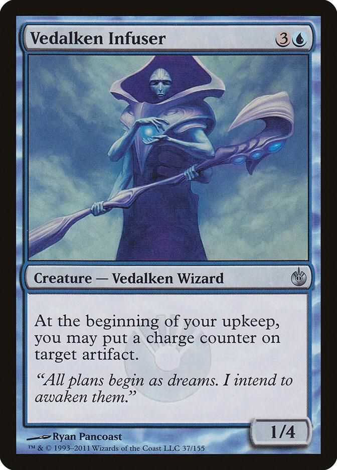 Vedalken Infuser 37 (Mirrodin Besieged)  - Foil | Good Games Adelaide SA