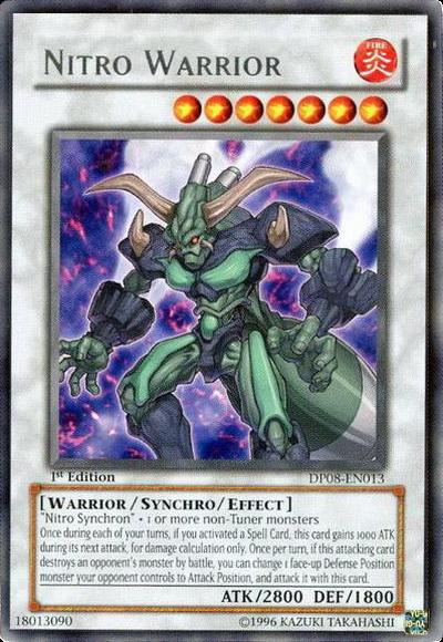 Nitro Warrior [DP08-EN013] Rare | Good Games Adelaide SA