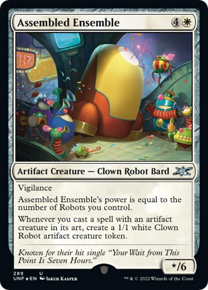 Assembled Ensemble Galaxy Foil 289 (Unfinity)  - Foil | Good Games Adelaide SA