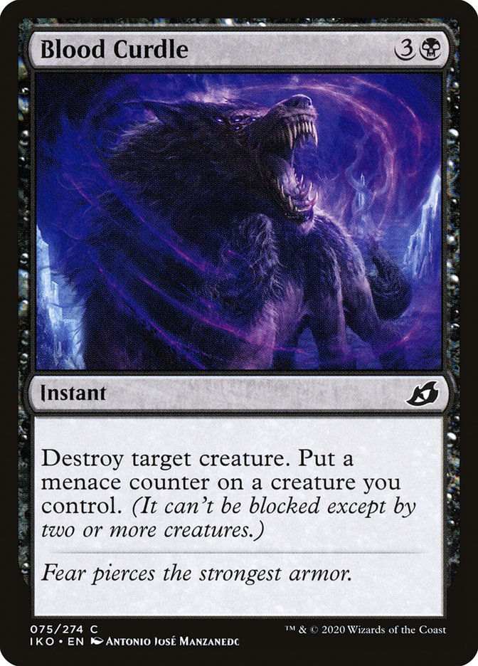 Blood Curdle 75 (Ikoria: Lair of Behemoths)  - Foil | Good Games Adelaide SA