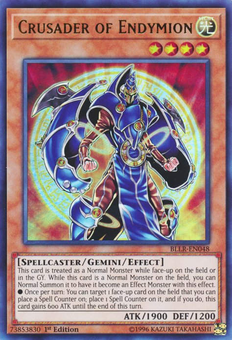 Crusader of Endymion [BLLR-EN048] Ultra Rare | Good Games Adelaide SA