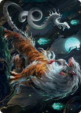 Gloomshrieker Art Card 28 (Art Series: Kamigawa: Neon Dynasty)  | Good Games Adelaide SA