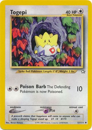 Togepi (51/111) [Neo Genesis Unlimited] | Good Games Adelaide SA