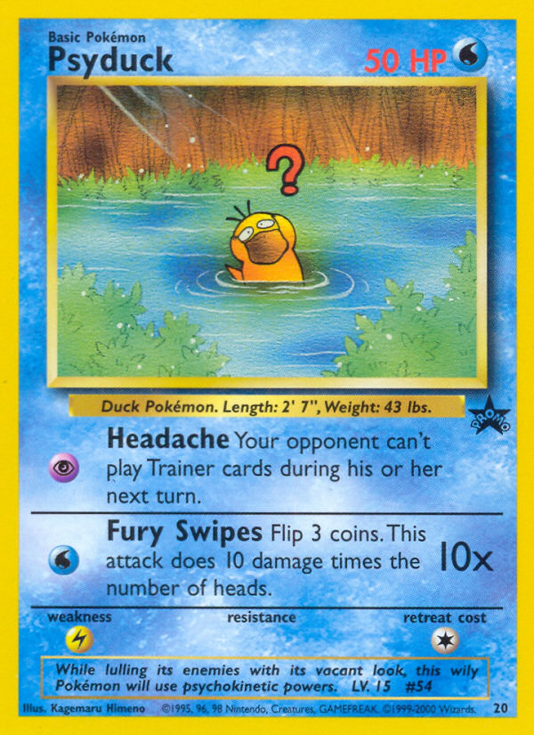 Psyduck (20) [Wizards of the Coast: Black Star Promos] | Good Games Adelaide SA