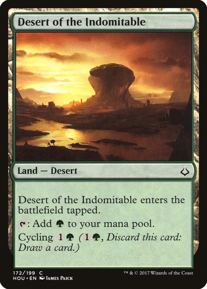 Desert of the Indomitable 172 (Hour of Devastation)  - Foil | Good Games Adelaide SA