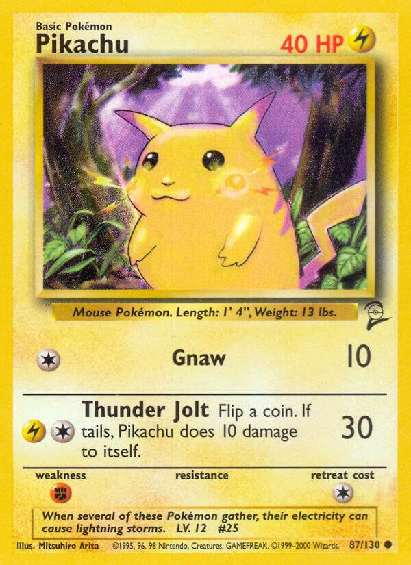 Pikachu 087/130 (Base Set 2)  | Good Games Adelaide SA