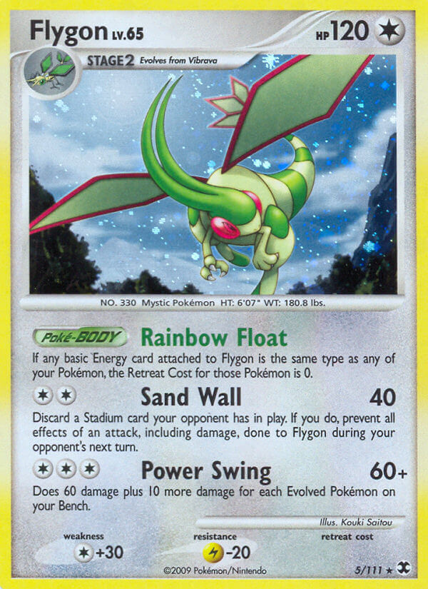 Flygon (5/111) (Theme Deck Exclusive) [Platinum: Rising Rivals] | Good Games Adelaide SA