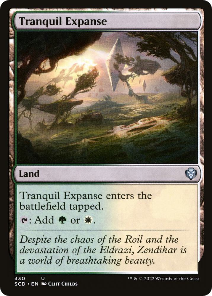 Tranquil Expanse 330 (Starter Commander Decks)  | Good Games Adelaide SA