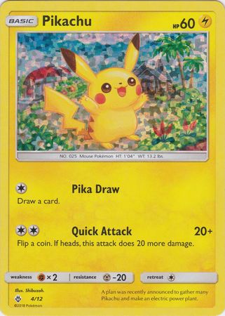 Pikachu (4/12) [McDonald's Promos: 2018 Collection] | Good Games Adelaide SA
