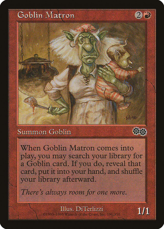 Goblin Matron [Urza's Saga] | Good Games Adelaide SA