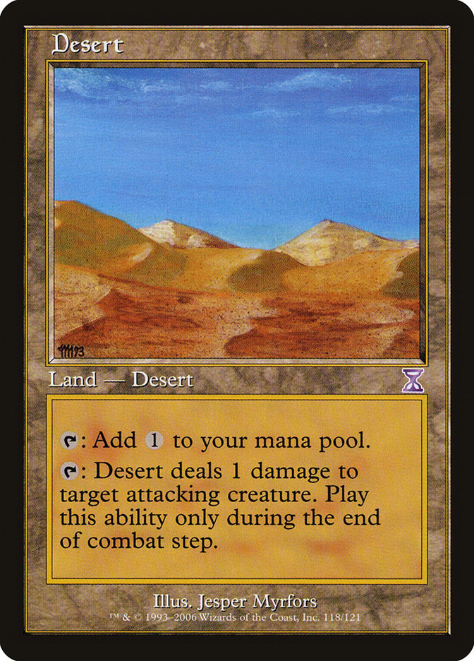 Desert [Time Spiral Timeshifted] | Good Games Adelaide SA