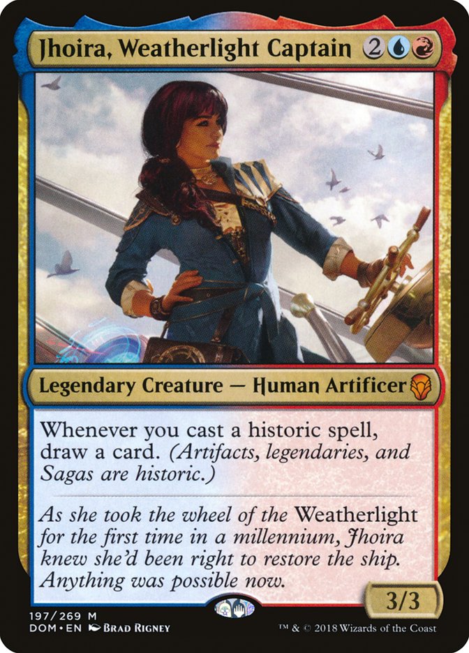Jhoira, Weatherlight Captain [Dominaria] | Good Games Adelaide SA