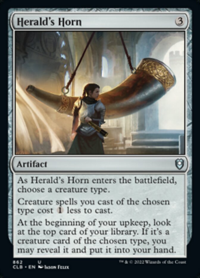 Herald's Horn [Commander Legends: Battle for Baldur's Gate] | Good Games Adelaide SA