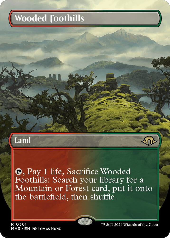 Wooded Foothills 361/319 (Modern Horizons 3)  - Borderless | Good Games Adelaide SA