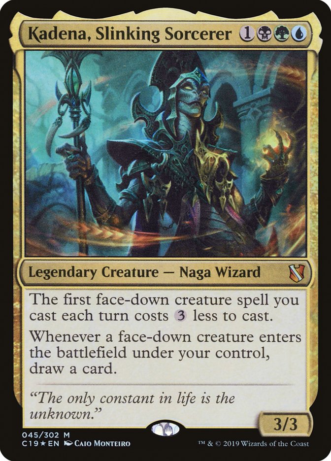 Kadena, Slinking Sorcerer 45 (Commander 2019)  - Foil | Good Games Adelaide SA