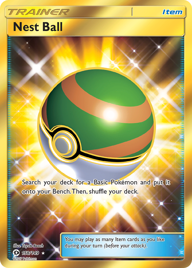 Nest Ball (158/149) [Sun & Moon: Base Set] | Good Games Adelaide SA