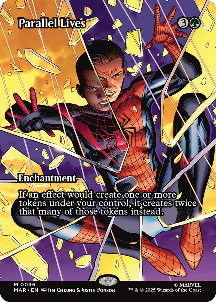 Parallel Lives (Borderless) [Marvel's Spider-Man: Eternal-Legal] | Good Games Adelaide SA