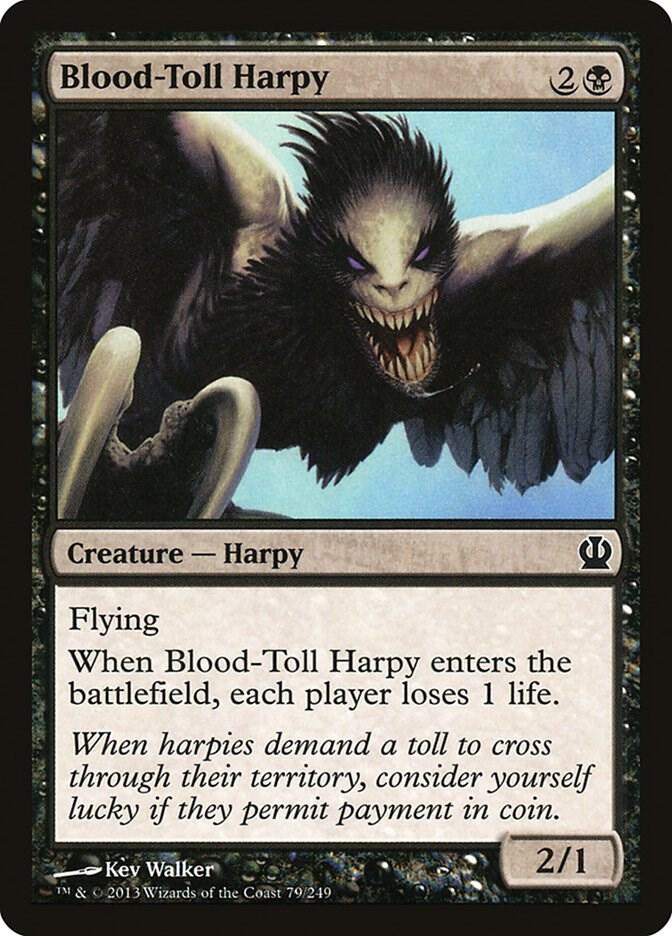 Blood-Toll Harpy 79 (Theros)  | Good Games Adelaide SA
