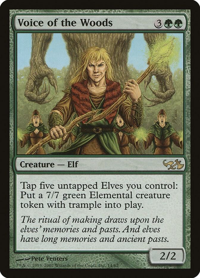 Voice of the Woods 14 (Duel Decks: Elves vs. Goblins)  | Good Games Adelaide SA