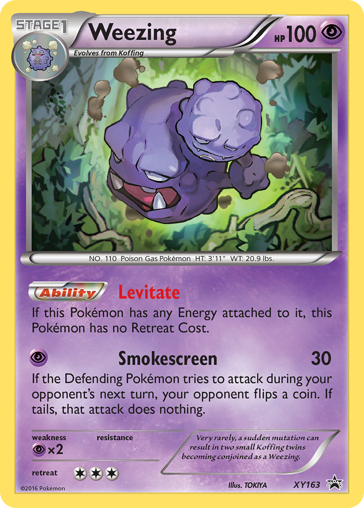 Weezing (XY163) [XY: Black Star Promos] | Good Games Adelaide SA