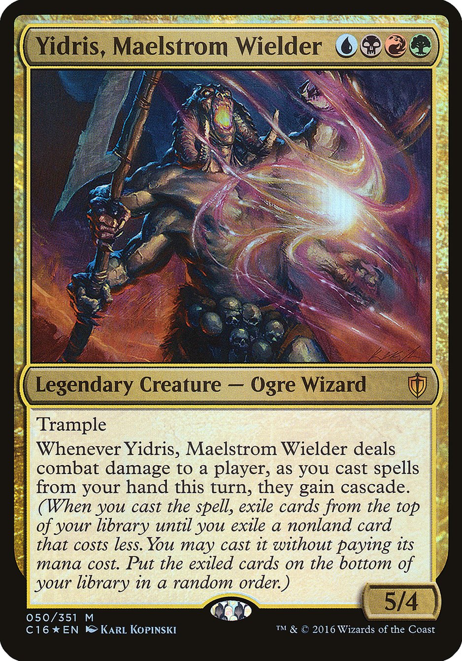 Yidris, Maelstrom Wielder (Commander 2016) [Commander 2016 Oversized] | Good Games Adelaide SA