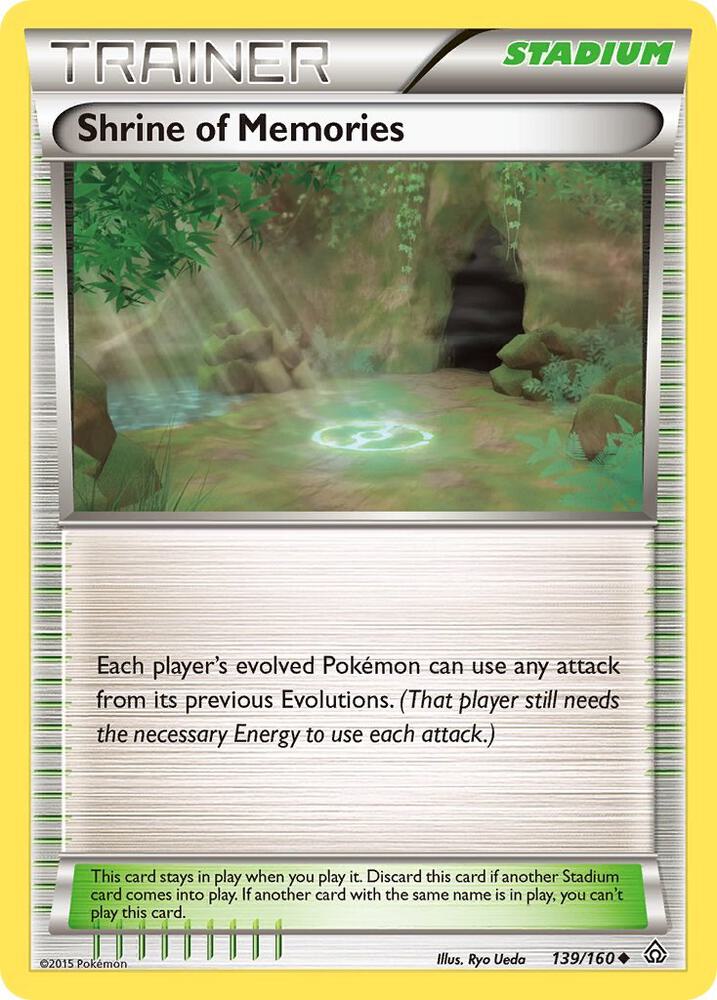 Shrine of Memories 139/160 (XY - Primal Clash)  | Good Games Adelaide SA